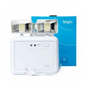 Luminária de Emergência Power Line 1.200 Lúmens  8W - Elgin