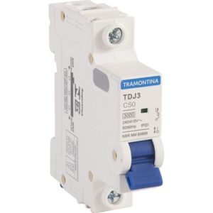 Disjuntor TDJ3 C50 Unipolar 50A - Tramontina