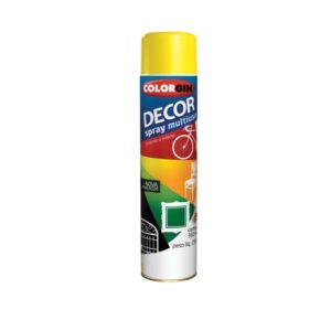 Tinta Decor Spray Multiuso - 360ml - Amarelo - COLORGIN