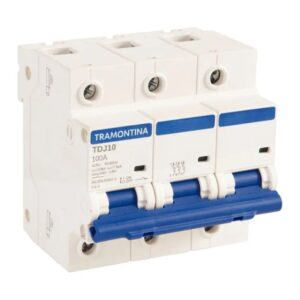 Disjuntor TDJ10 Tripolar 100A - Tramontina