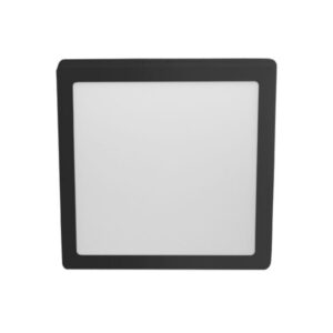 Luminária Plafon Led Lux Black Quadrado Sobrepor 18W - 3000K/6500K - Taschibra