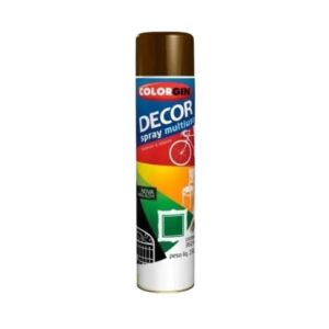 Tinta Decor Spray Multiuso 360ml -  Marrom Café - COLORGIN