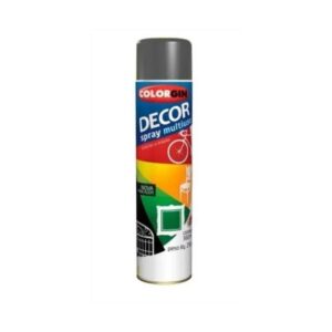 Tinta Decor Spray Multiuso 360ml -  Grafite Metálico - COLORGIN