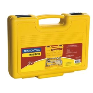 Kit de Soquetes e Acessórios Master 1/2" - 22 Peças - Tramontina
