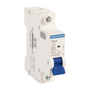 Disjuntor TDJ3 C20 Unipolar 20A - Tramontina