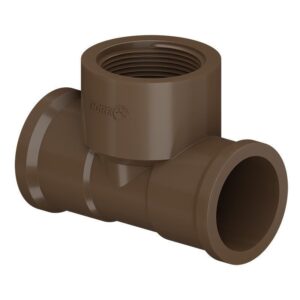 Tê Redução Soldável Misto 25mm x 1/2" - Tigre