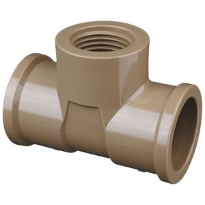Tê Redução Soldável Misto 25mm x 1/2" - Fortlev