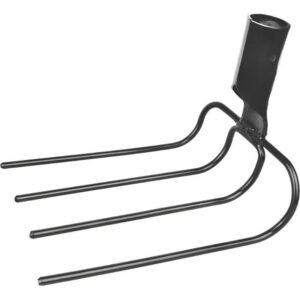 Forcado Metálico Curvo de Arame 4 Dentes Curvo 3/8 ( sem cabo ) - Tramontina
