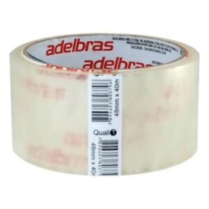 Fita Adesiva Empacotamento Transparente 48mm x 40m - Adelbras