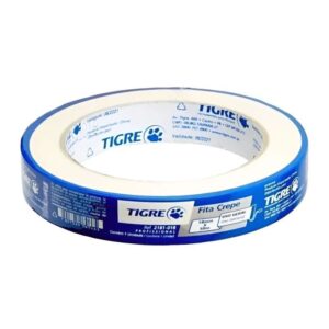 Fita Crepe Profissional 18mm x 50m - Tigre