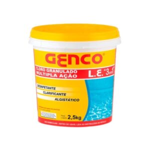 Cloro Multi Ação 3 em 1 - 2,5kg - Genco