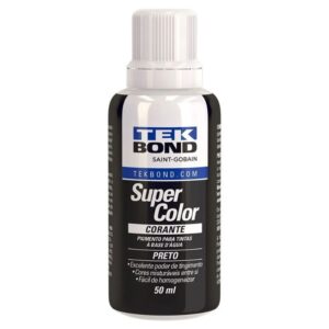 Corante Líquido Xadrez Preto 50ml - Tekbond