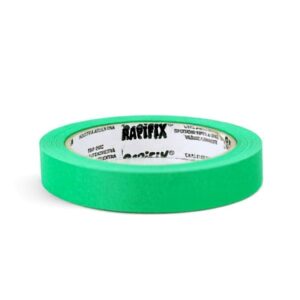 Fita Crepe Verde Pintura Automotiva 18mm x 40m - Rapifix