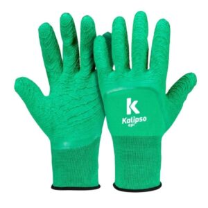 Luva de Proteção Confortato Verde (Tamanho M - EG ) - Kalipso