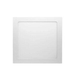 Luminária Plafon Led Lux Branco Quadrado Embutir 18W - 3000K/6500K - Taschibra