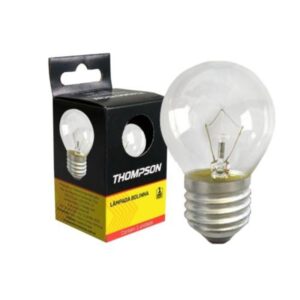 Lâmpada Bolinha Incandescente Transparente  E27 BG45 - 15W - 220V - Thompson