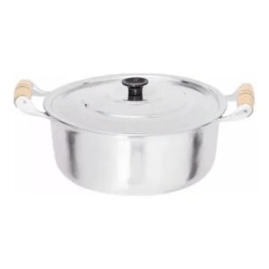Panela Caçarola N° 14 - 36 (0,8L - 12,2L) Alumínio Batido Fundido Grosso - Panelas JR