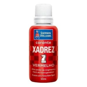 Corante Líquido Xadrez Vermelho 50ml - Sherwin Williams