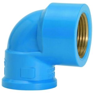 Joelho 90° Soldável com Bucha Latão 20mm x 1/2" - Fortlev