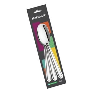 Colher Inox Mesa com 3 unidades Linha Verão - Martinox