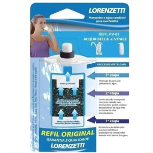 Refil Filtro Acqua Bella e Vitale 1686 - RV01 - Lorenzetti